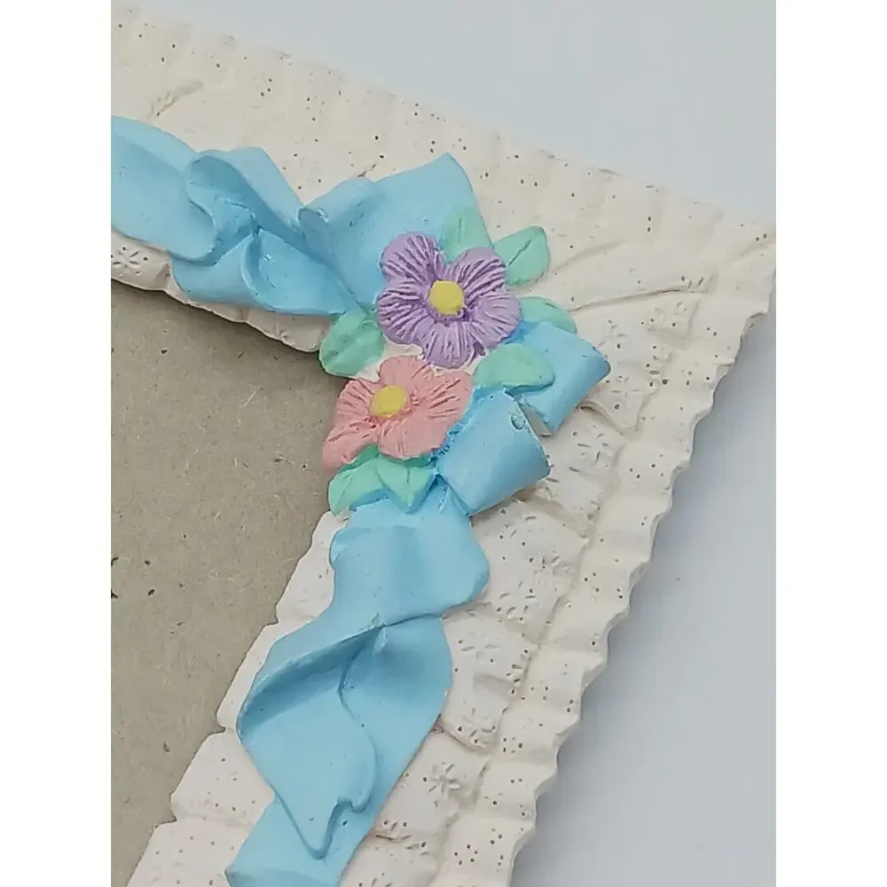 Vintage Infant Baby Picture Frame Shoes Design West 3D First Memories 900 135